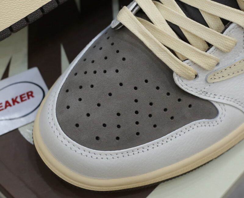 miếng lót giày Air Jordan 1 Low Travis Scott ‘Reverse Mocha’ Like Auth