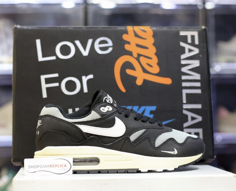 Giày Nike Air Max 1 x Patta 'Black' Like Auth