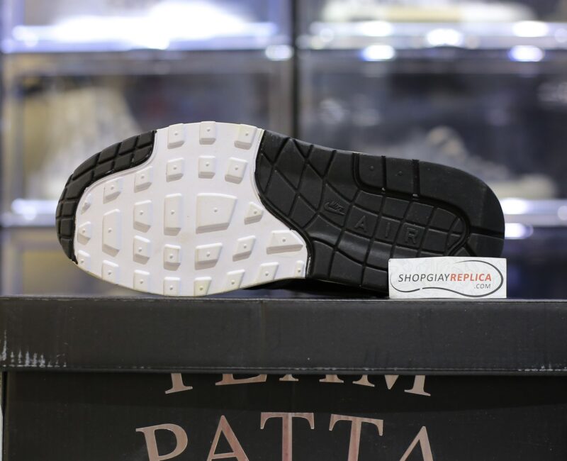 Giày Nike Air Max 1 x Patta 'Black' Like Auth