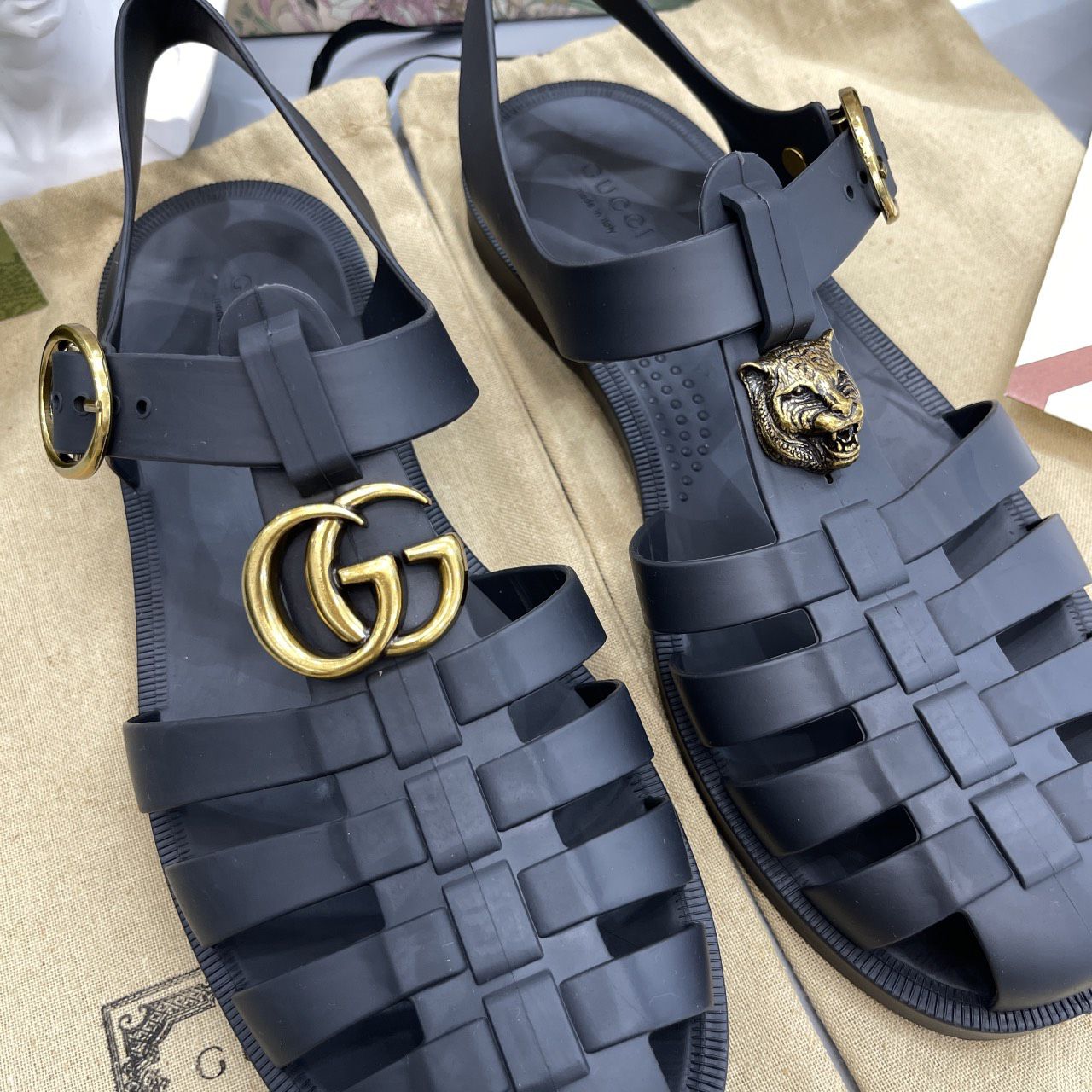 Dép Rọ Sandal Gucci