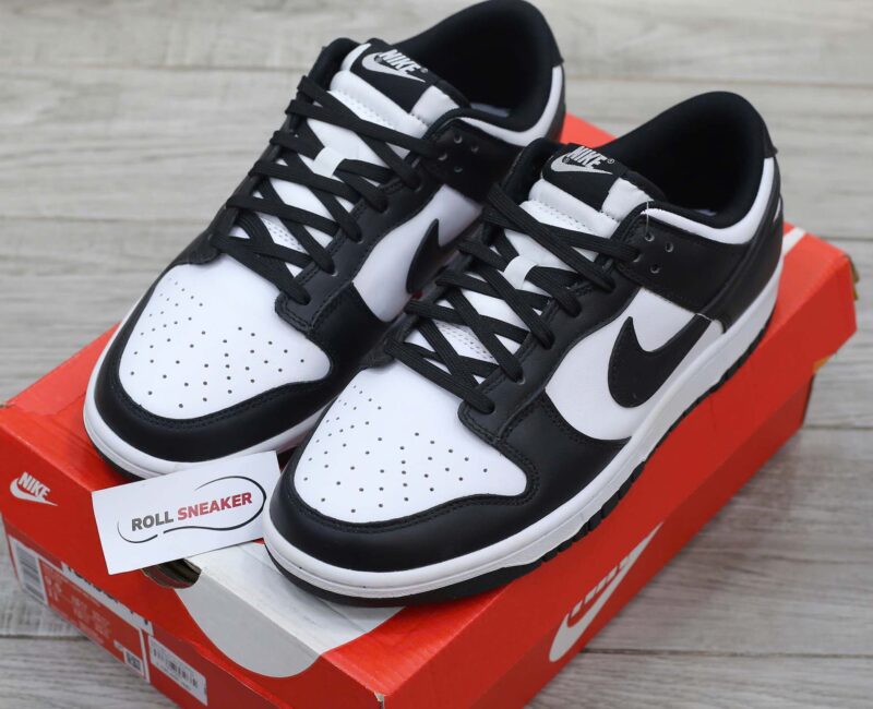Giày Nike Dunk Low Retro White Black Like Auth