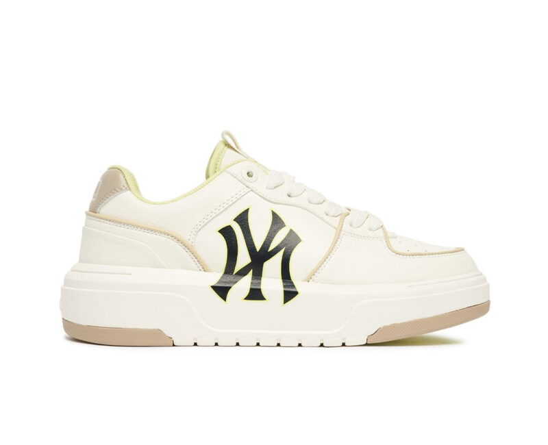 Giày MLB Chunky Liner New York Yankees Beige rep 1:1