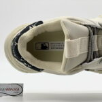 Giày MLB Mono Heel New York Yankees Black Đen rep 1:1