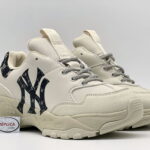 Giày MLB Mono Heel New York Yankees Black Đen rep 1:1