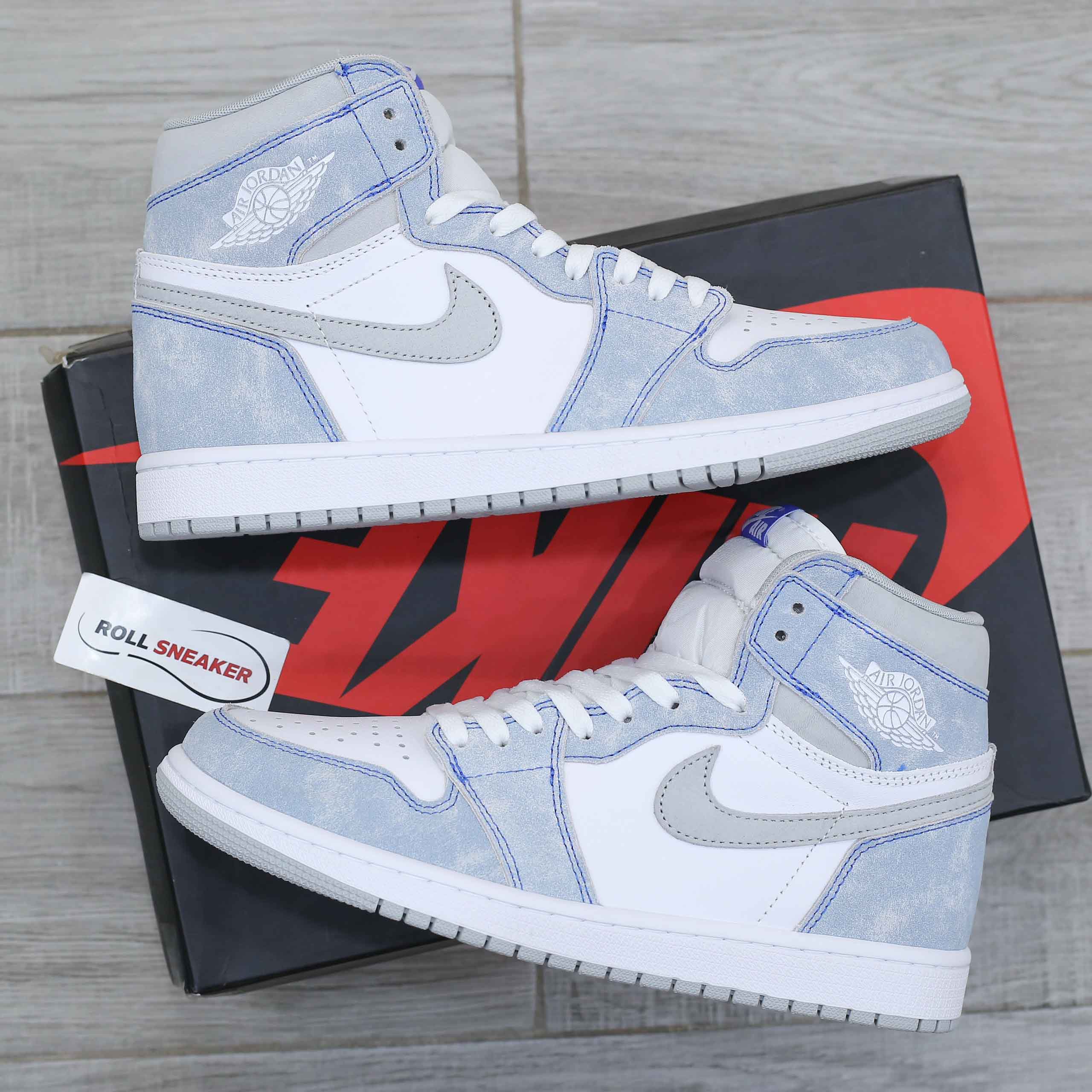 Giày Nike Air Jordan 1 Retro High OG Hyper Royal Like Auth