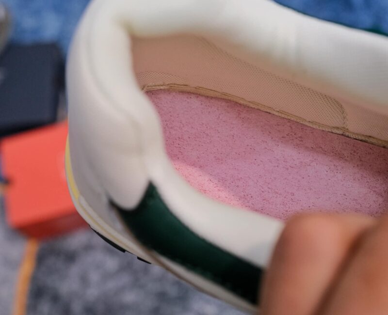 lót Giày New Balance Aimé Leon Dore x 550 Natural Green Rep 1:1