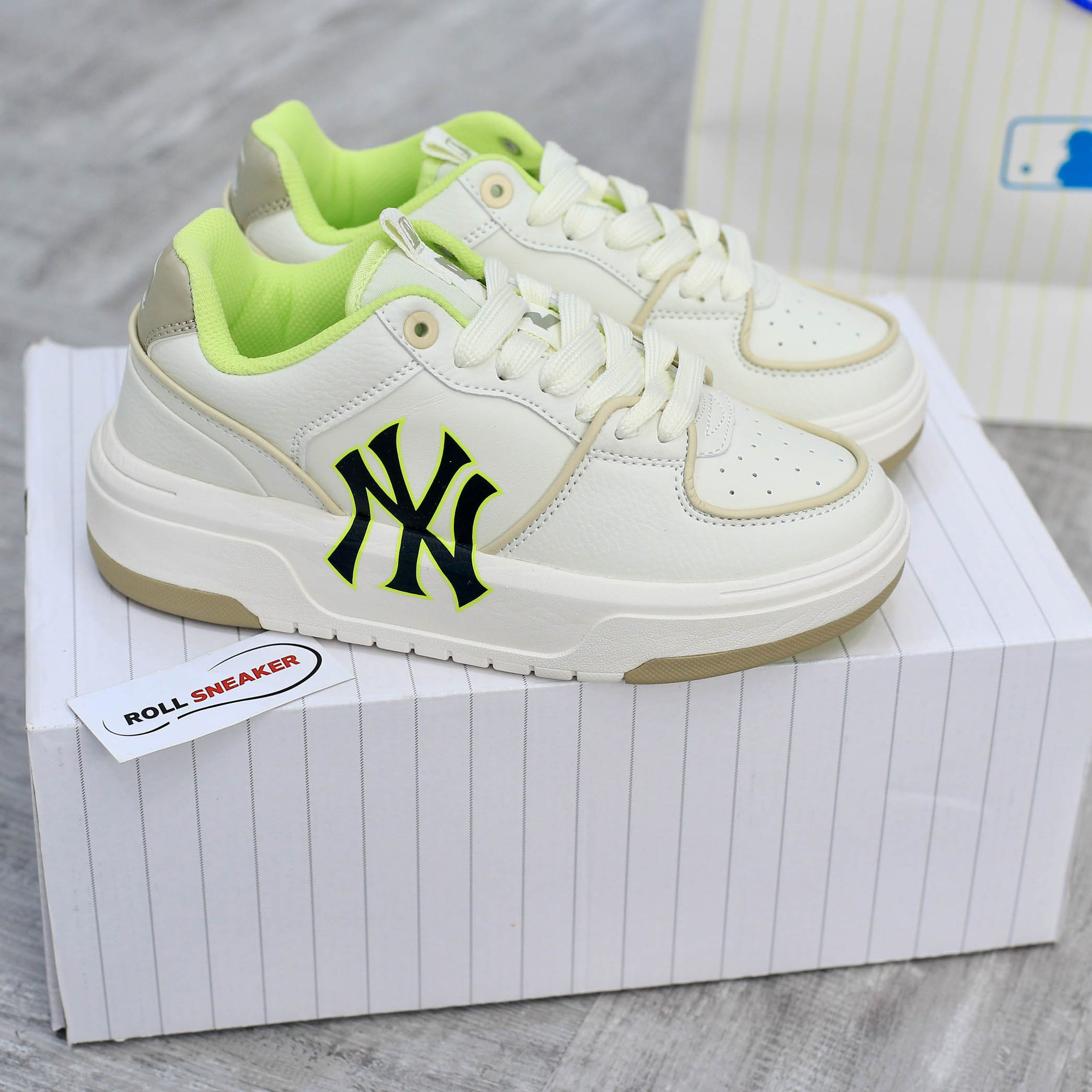 MLB Chunky Liner New York Yankees Beige