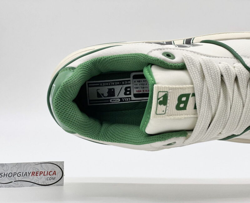 Giày MLB Chunky Liner New York Yankees White Green rep 1:1