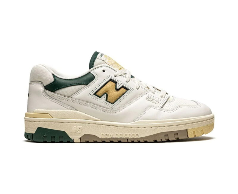Giày New Balance Aimé Leon Dore x 550 Natural Green Rep 1:1