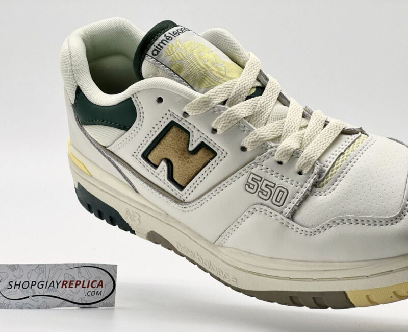 Giày New Balance Aimé Leon Dore x 550 Natural Green