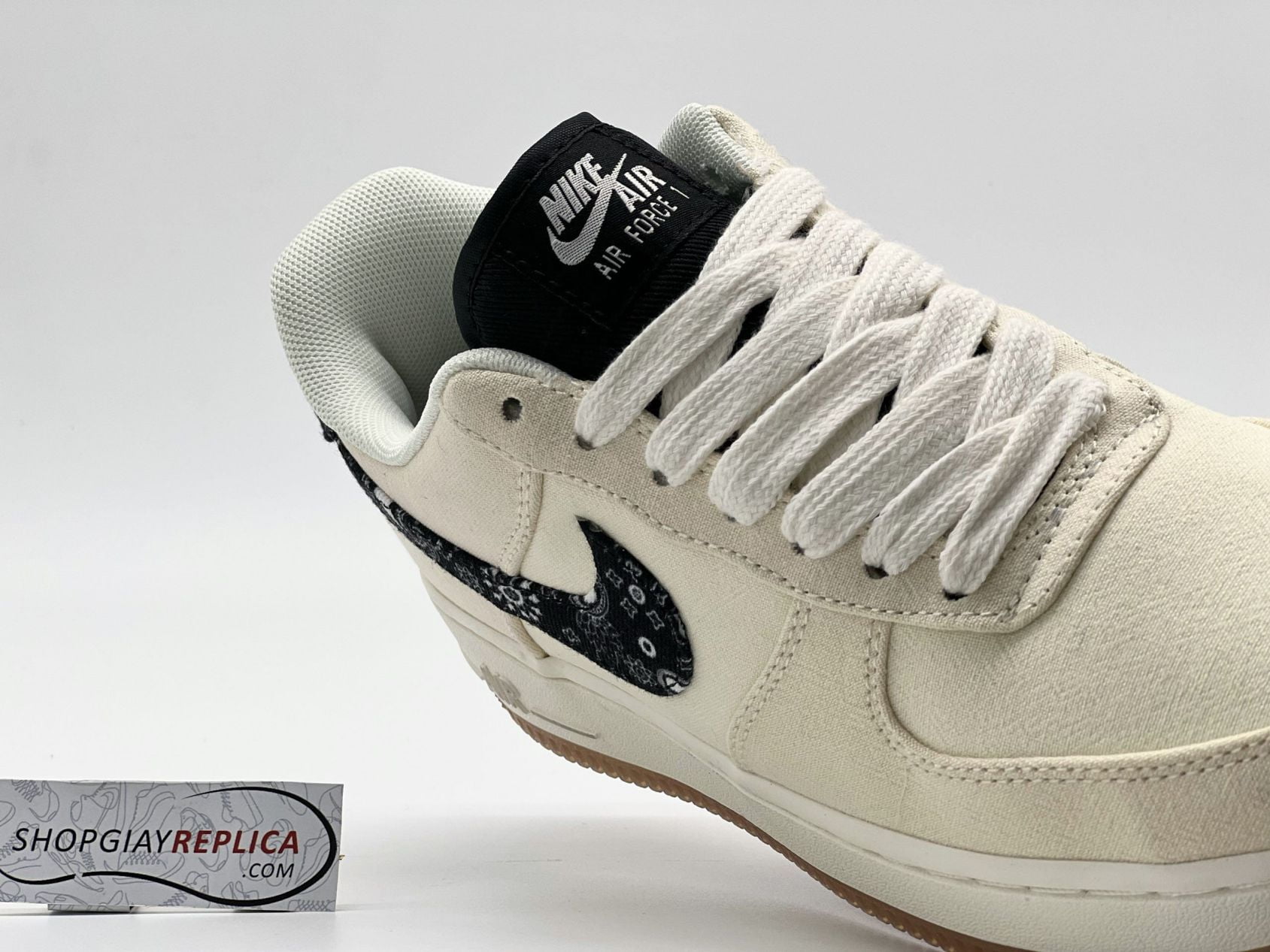 Giày Nike Air Force 1 af1 Low Paisley Swoosh Like Auth