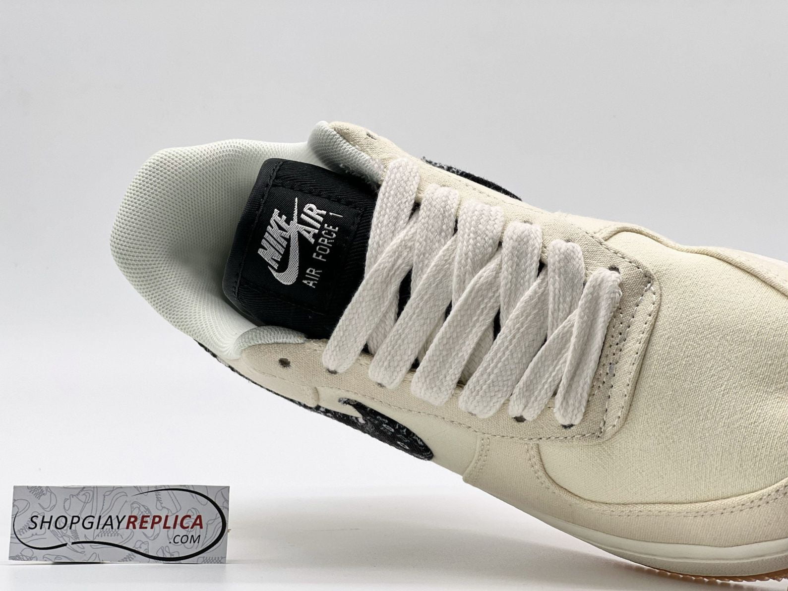 Giày Nike Air Force 1 af1 Low Paisley Swoosh Like Auth