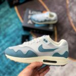 Giày Nike Air Max 1 x Patta Xanh ‘Aqua Noise’ rep 1:1 Like Auth