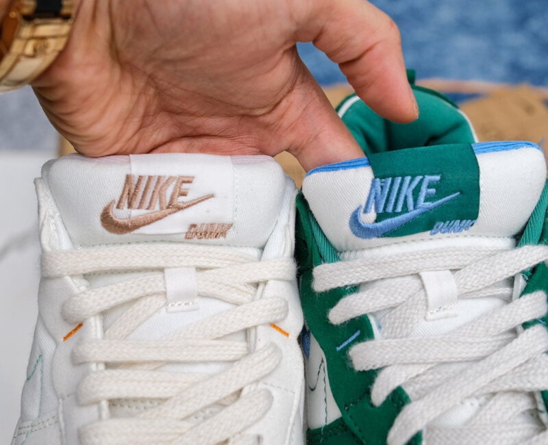 lưỡi dây Giày Nike Dunk Disrupt Trắng 2 Pale Ivory rep 1:1 Like Auth