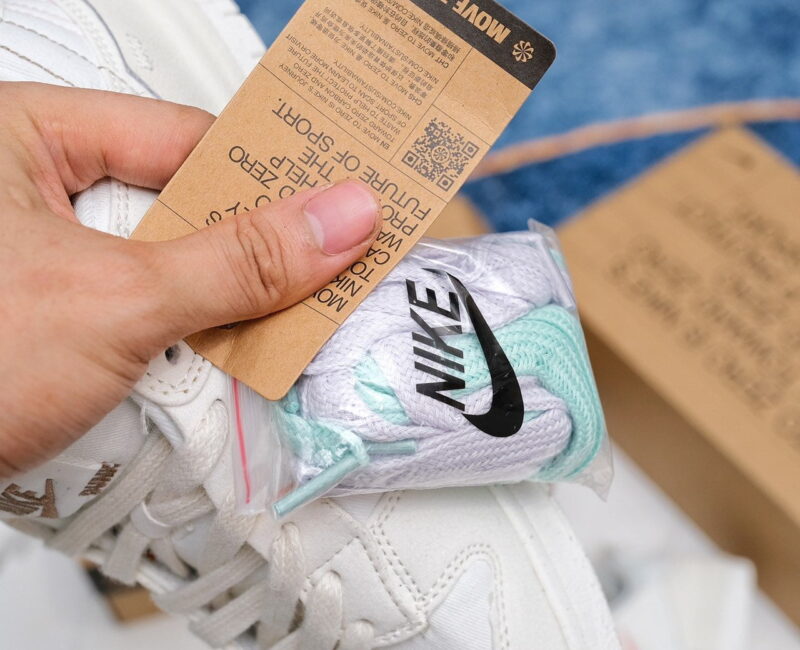 dây sơ cua Giày Nike Dunk Disrupt Trắng 2 Pale Ivory rep 1:1 Like Auth