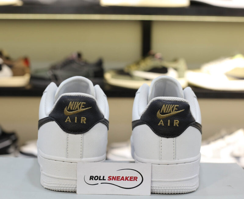 Giày Nike Air Force 1 Low 07 Essential White Black Gold Like Auth