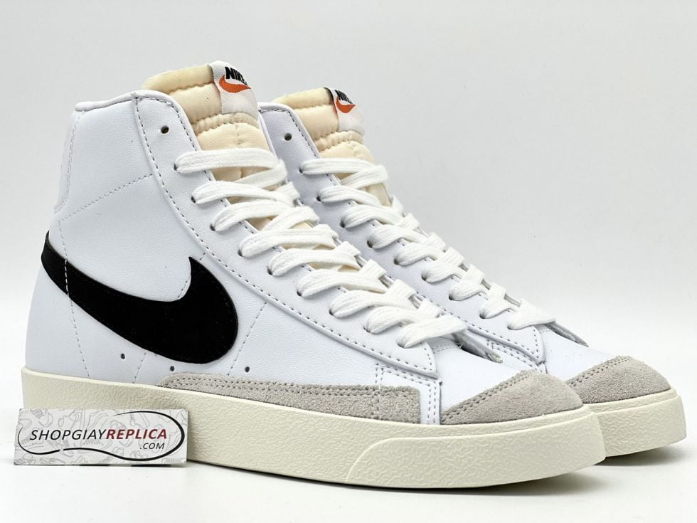 giày hot blazer nhà nike 77 vintage black white dễ đi dễ phối đồ