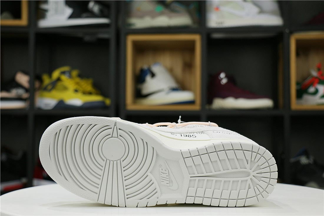Giày Nike Off-White x Dunk Low Lot 12 Like Auth