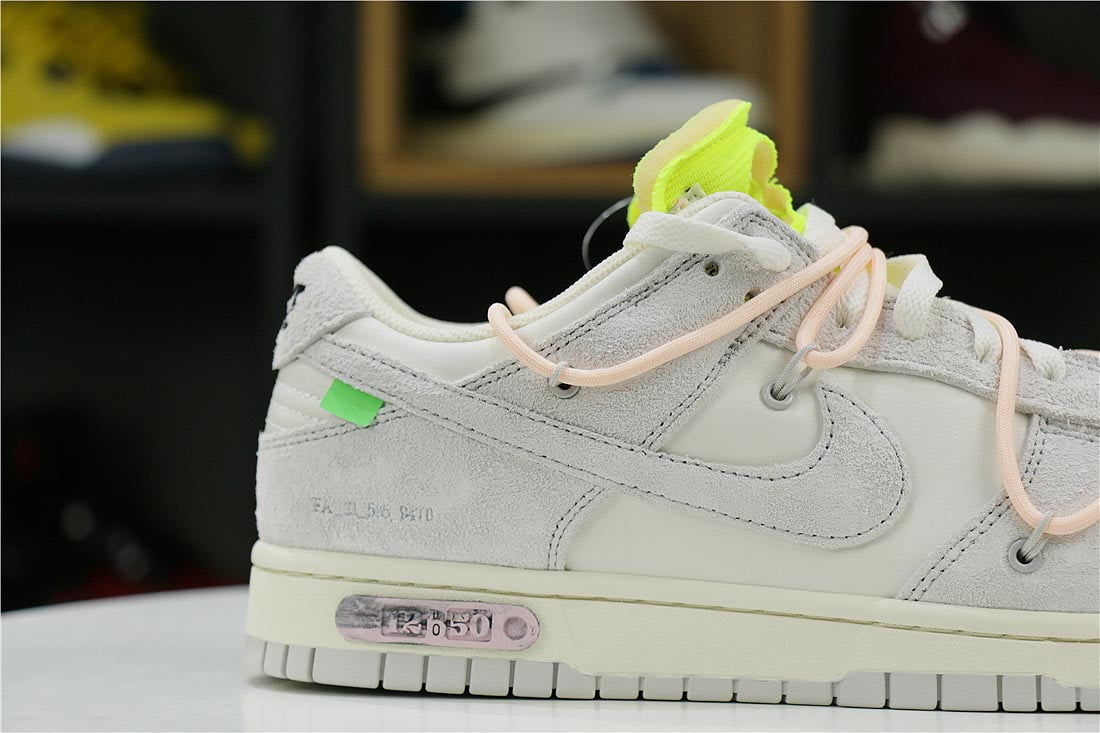Giày Nike Off-White x Dunk Low Lot 12 Like Auth