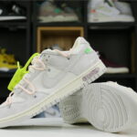 Giày Nike Off-White x Dunk Low Lot 12 Like Auth