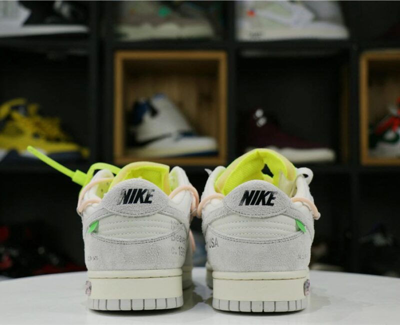 Giày Nike Off-White x Dunk Low Lot 12 Like Auth