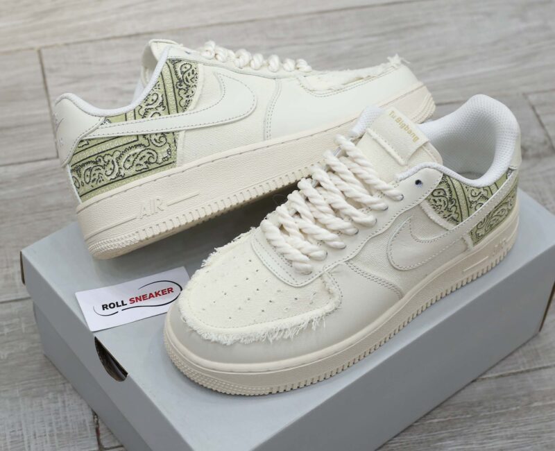 Nike AF1 Low Custom Paisley Dây Thừng