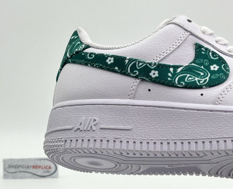 Air Force 1 ‘Green Paisley’ Xanh rep 1:1