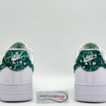 gót Giày Nike Air Force 1 ’07 Essentials ‘Green Paisley’ Xanh