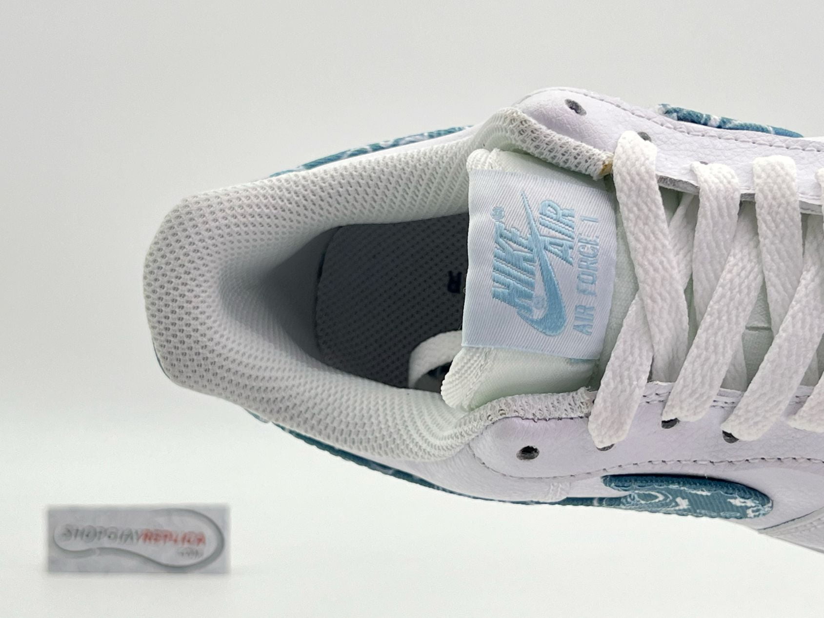 Air Force 1 ’07 Essentials ‘Blue Paisley’ rep 1:1