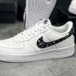 Giày Nike Air Force 1 ’07 Essentials ‘Black Paisley’ rep 1:1