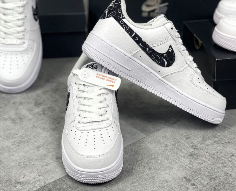 giày Nike Air Force 1 ‘Black Paisley’ rep 1:1