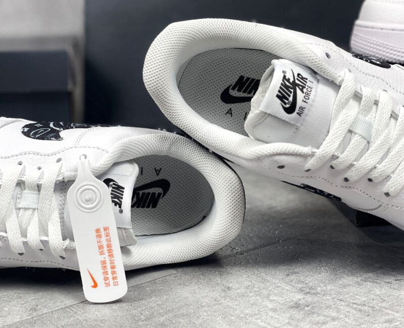 giày Nike Air Force 1 ‘Black Paisley’ rep 1:1