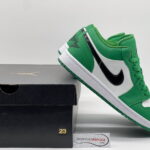 Giày Air Jordan 1 Low Pine Green Xanh Rep 1:1
