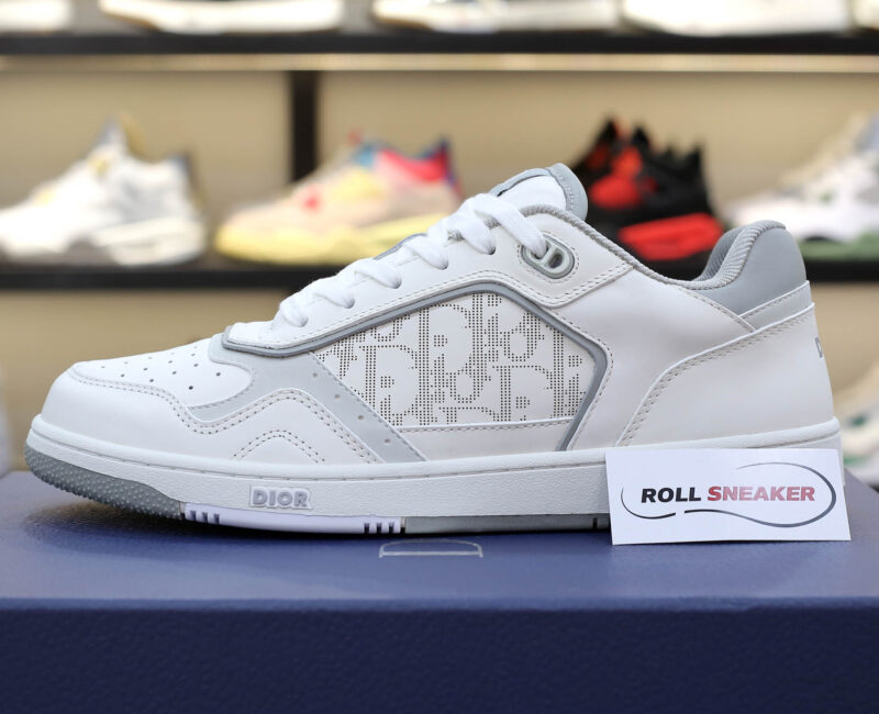 Giày Dior B27 Low White Gray Like Auth