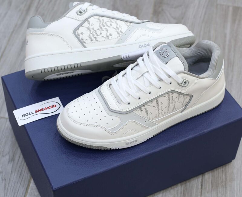 Giày Dior B27 Low White Gray Like Auth