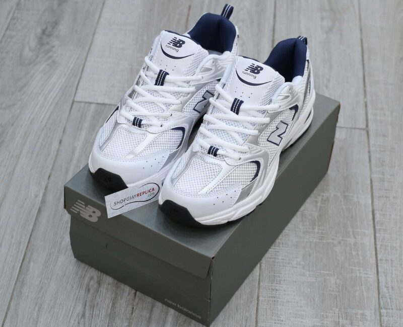 Giày New Balance 530 Trainers Running White Navy