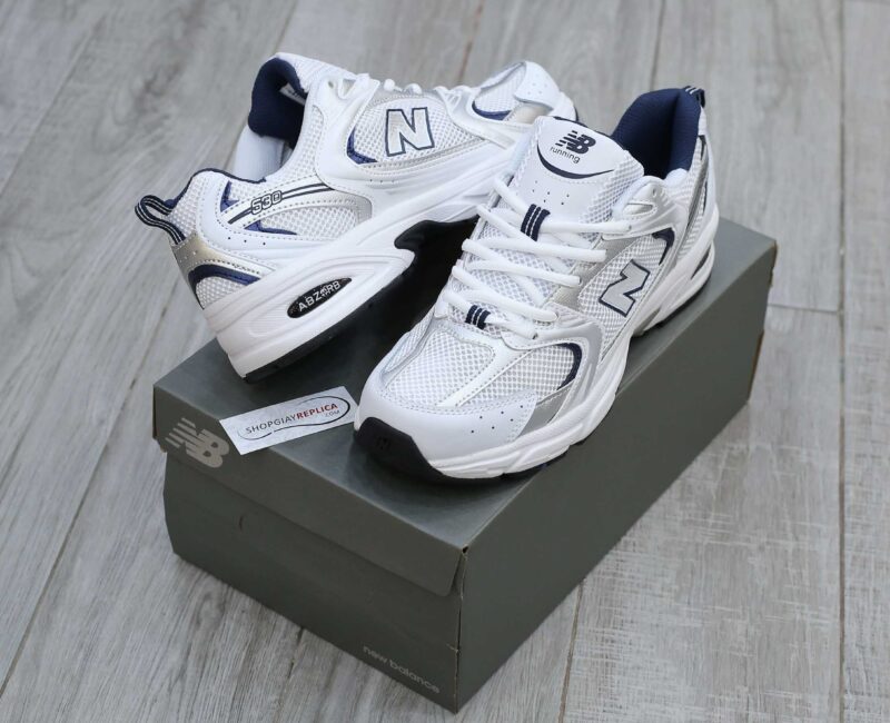 Giày New Balance 530 Trainers Running White Navy