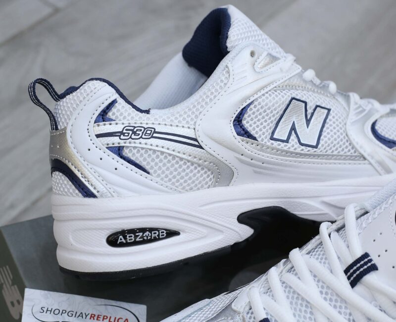 Giày New Balance 530 Trainers Running White Navy