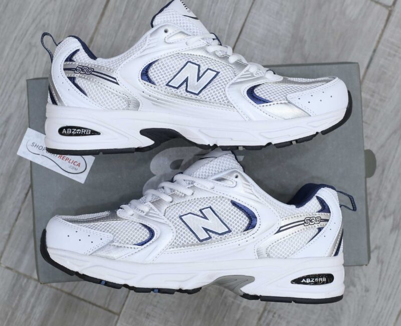 Giày New Balance 530 Trainers Running White Navy
