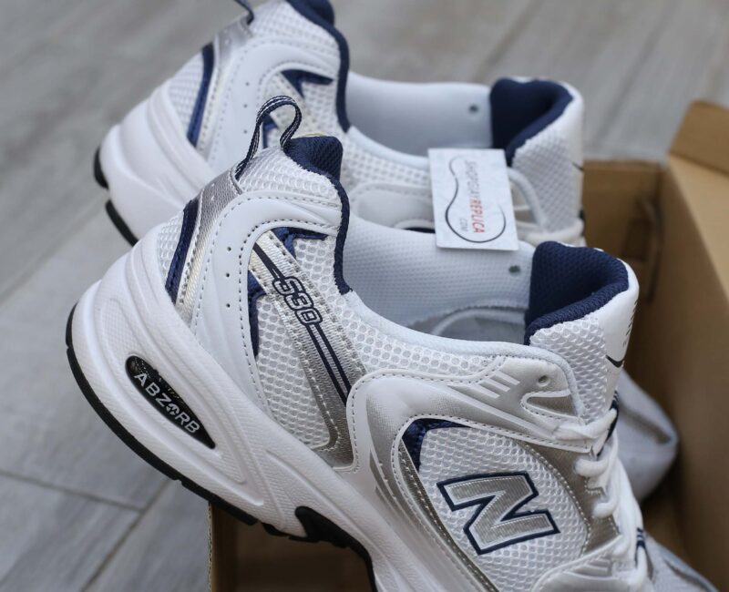 Giày New Balance 530 Trainers Running White Navy