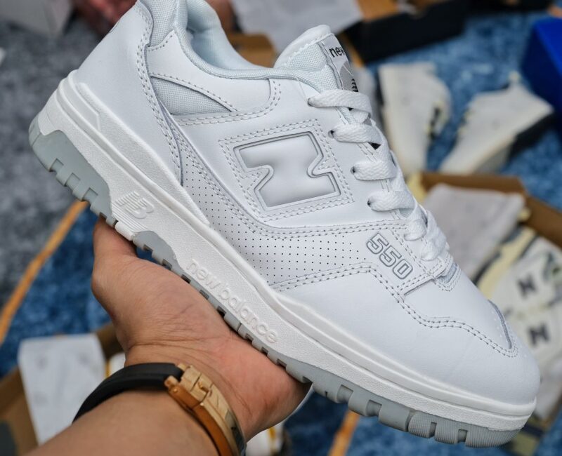 Giày New Balance 550 ‘White Grey’ Rep 1:1