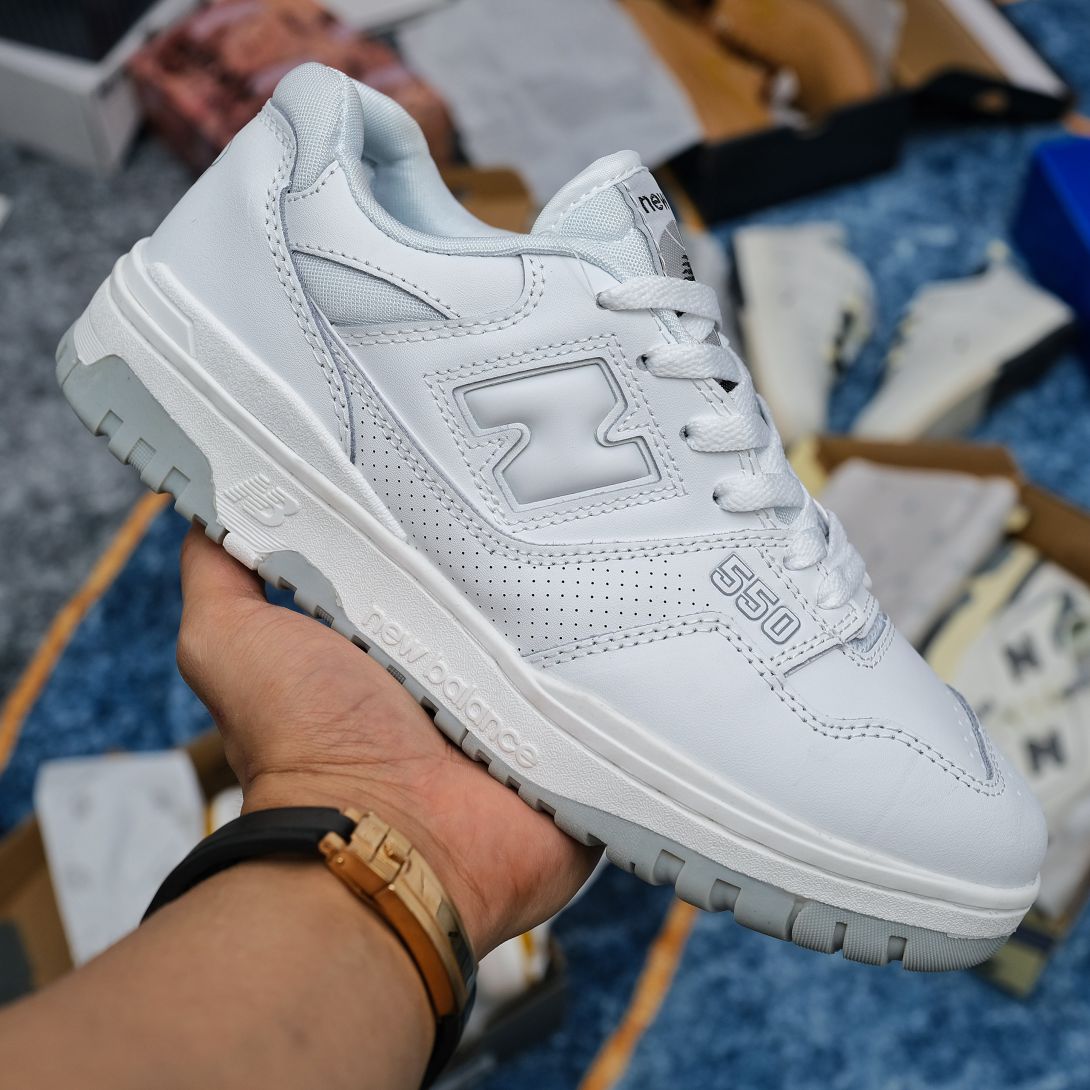 Giày New Balance 550 ‘White Grey’ Rep 1:1