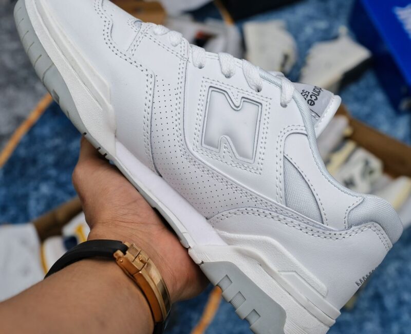 Giày New Balance 550 ‘White Grey’ Rep 1:1