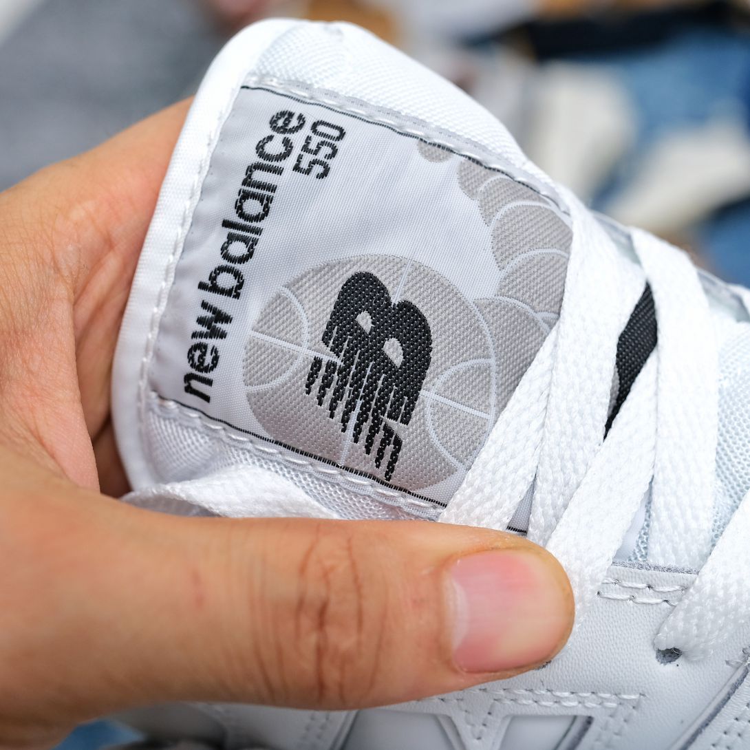 Giày New Balance 550 ‘White Grey’ Rep 1:1