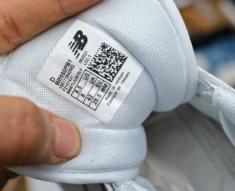 Giày New Balance 550 ‘White Grey’ Rep 1:1