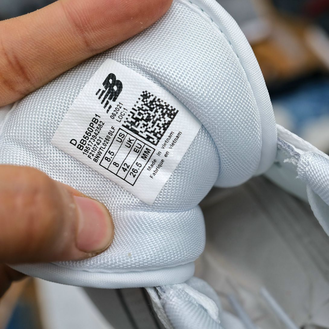 Giày New Balance 550 ‘White Grey’ Rep 1:1