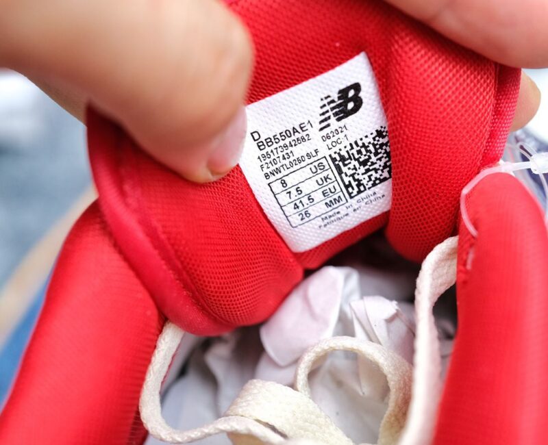 Giày New Balance Aimé Leon Dore x 550 ‘Red’