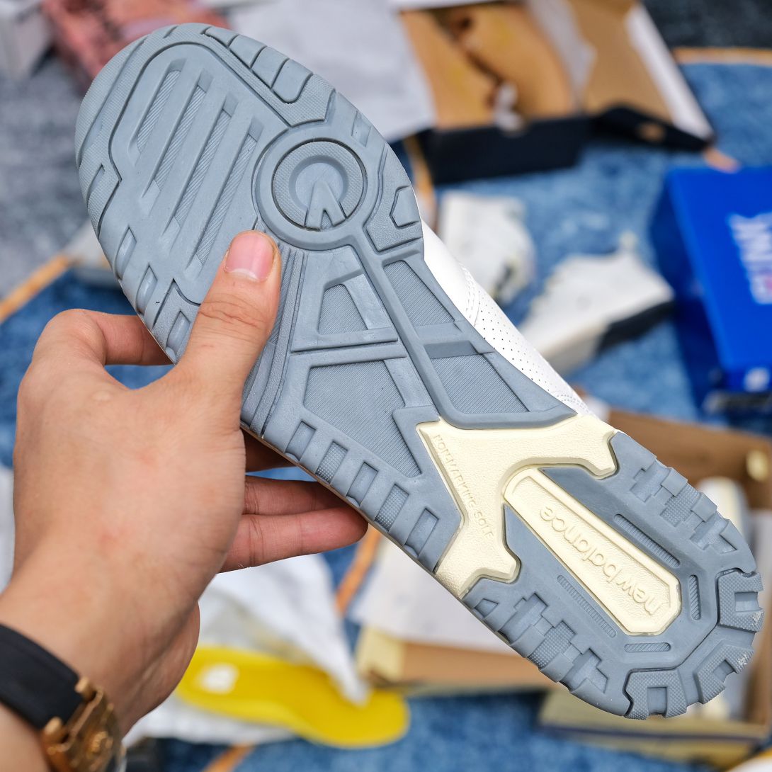 Giày New Balance Aimé Leon Dore x 550 ‘Silver’ Rep 1:1