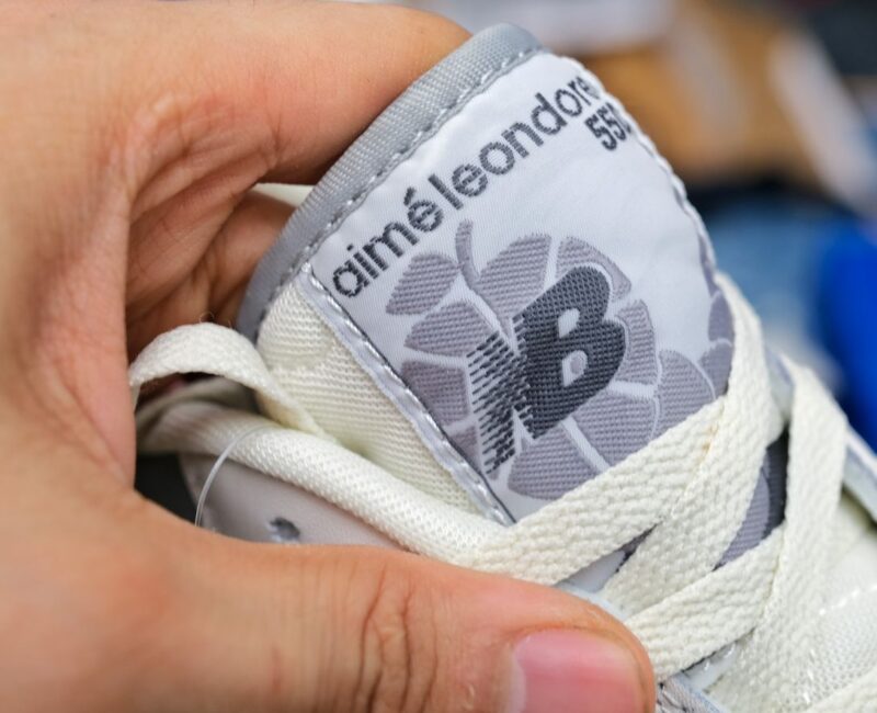 Giày New Balance Aimé Leon Dore x 550 ‘Silver’ Rep 1:1