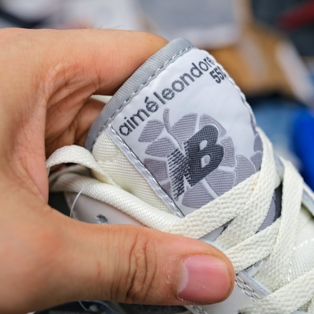 Giày New Balance Aimé Leon Dore x 550 ‘Silver’ Rep 1:1
